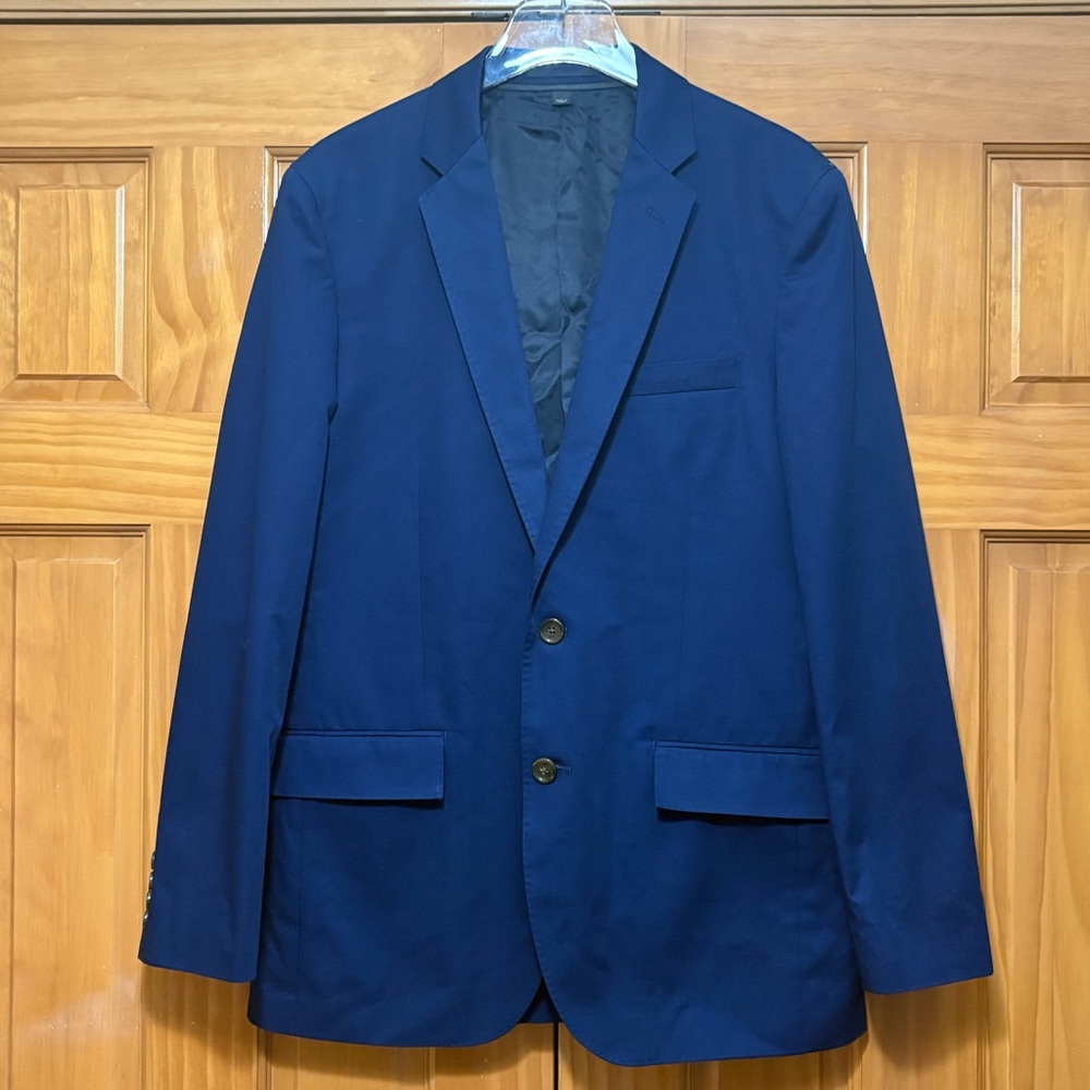 J. Crew Ludlow Navy Sport Coat/Blazer  Size 40R NWT
